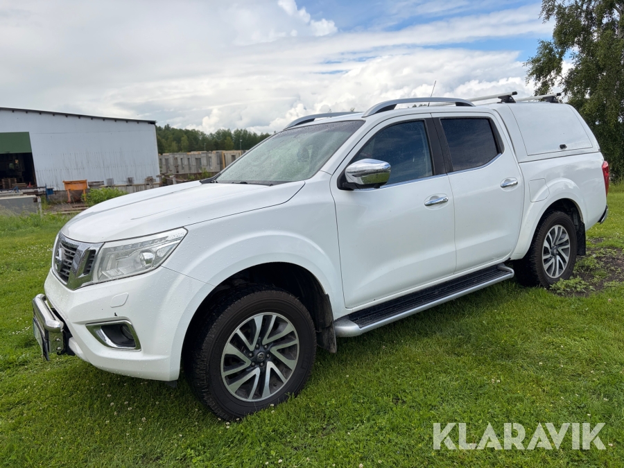 Pickup Nissan Navara Dubbelhytt 2.3 dCi 4WD Automatisk 190 hk med flakkåpa
