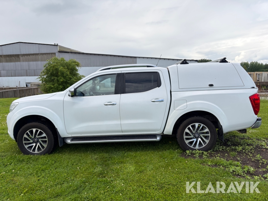 Pickup Nissan Navara Dubbelhytt 2.3 dCi 4WD Automatisk 190 hk med flakkåpa