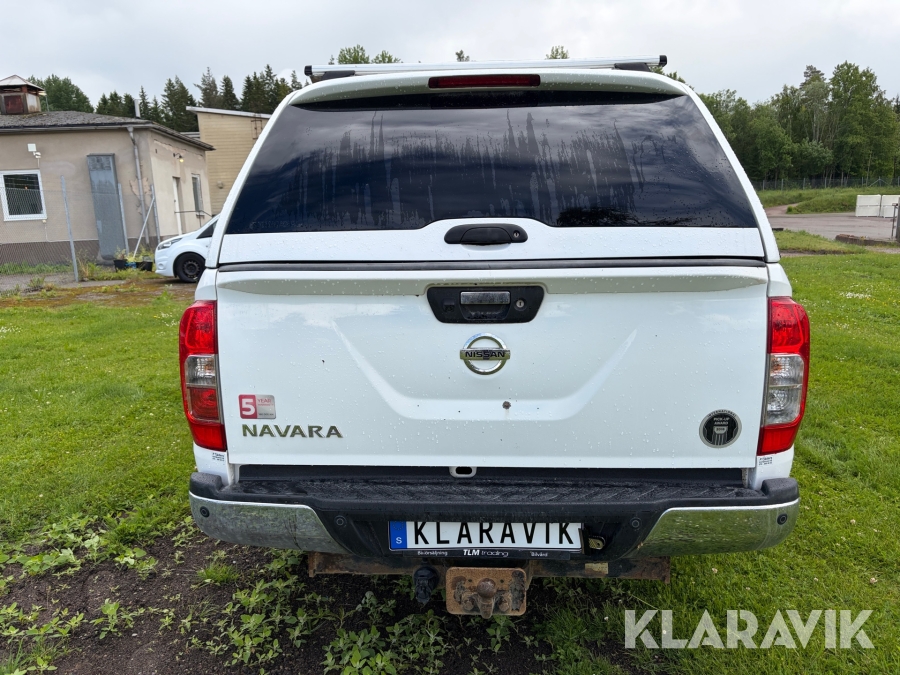 Pickup Nissan Navara Dubbelhytt 2.3 dCi 4WD Automatisk 190 hk med flakkåpa