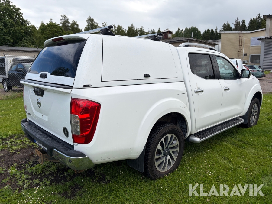 Pickup Nissan Navara Dubbelhytt 2.3 dCi 4WD Automatisk 190 hk med flakkåpa