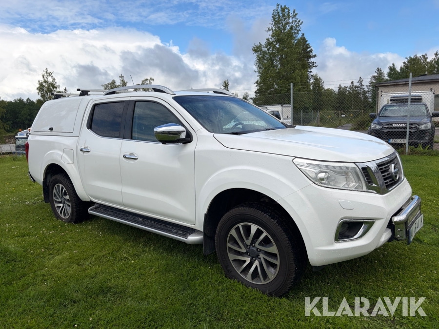 Pickup Nissan Navara Dubbelhytt 2.3 dCi 4WD Automatisk 190 hk med flakkåpa