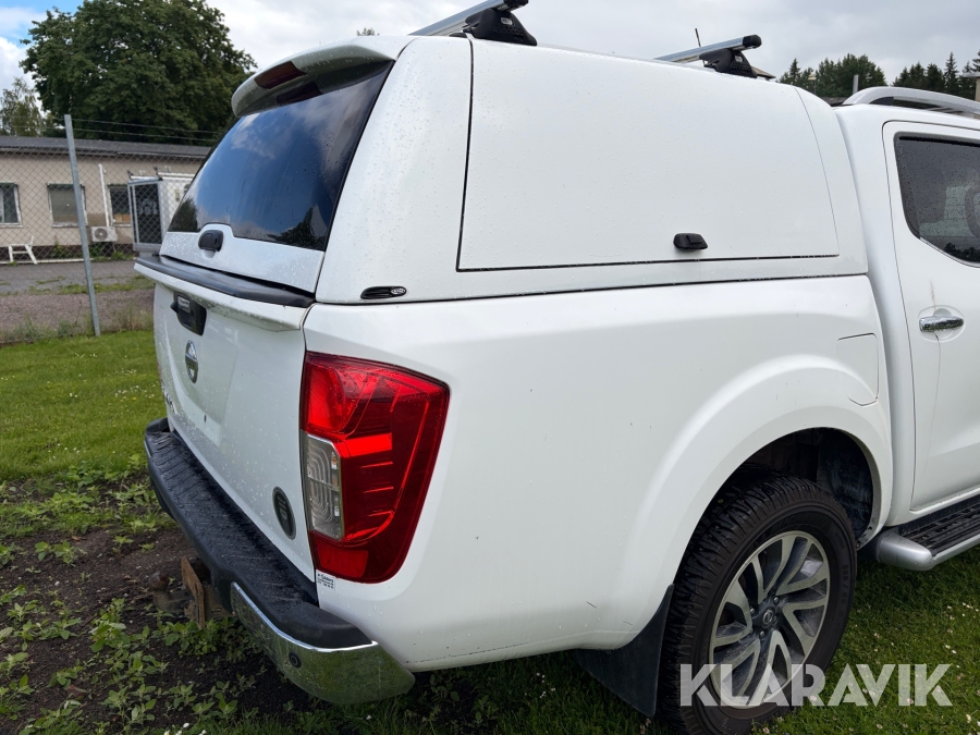 Pickup Nissan Navara Dubbelhytt 2.3 dCi 4WD Automatisk 190 hk med flakkåpa