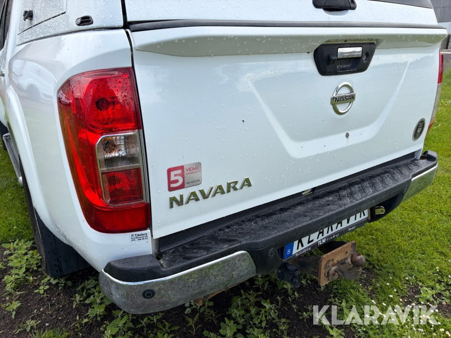 Pickup Nissan Navara Dubbelhytt 2.3 dCi 4WD Automatisk 190 hk med flakkåpa