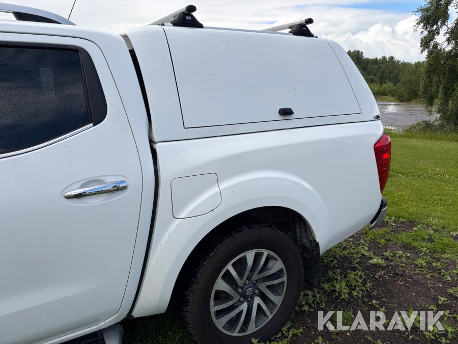 Pickup Nissan Navara Dubbelhytt 2.3 dCi 4WD Automatisk 190 hk med flakkåpa