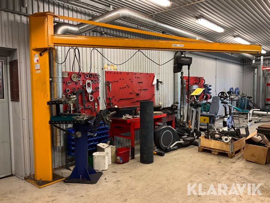 Pelarkran Demag KBK-SSK 250kg