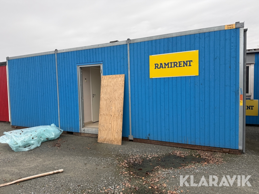 Hygienmodul med dusch & toaletter Moelven D2WT4