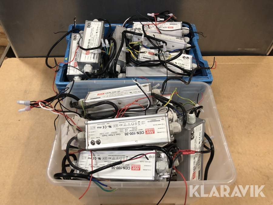 Drivdon till led armaturer Meanwell