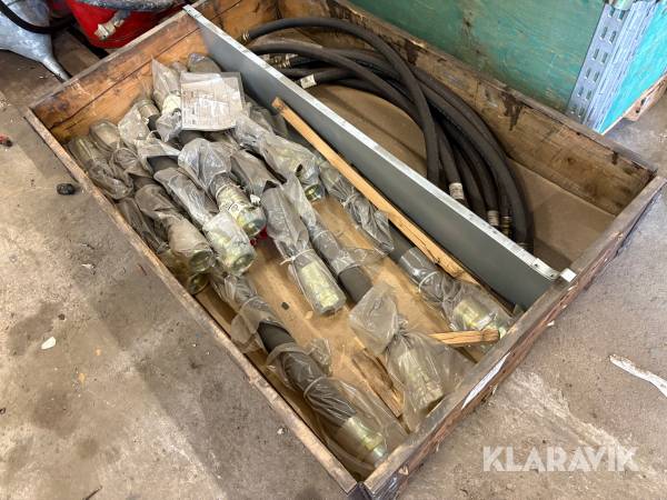 Blandade hydraulslangar 1 st pall