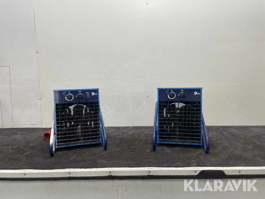 Varmluftsfläktar El-Björn VF 9, VF9B