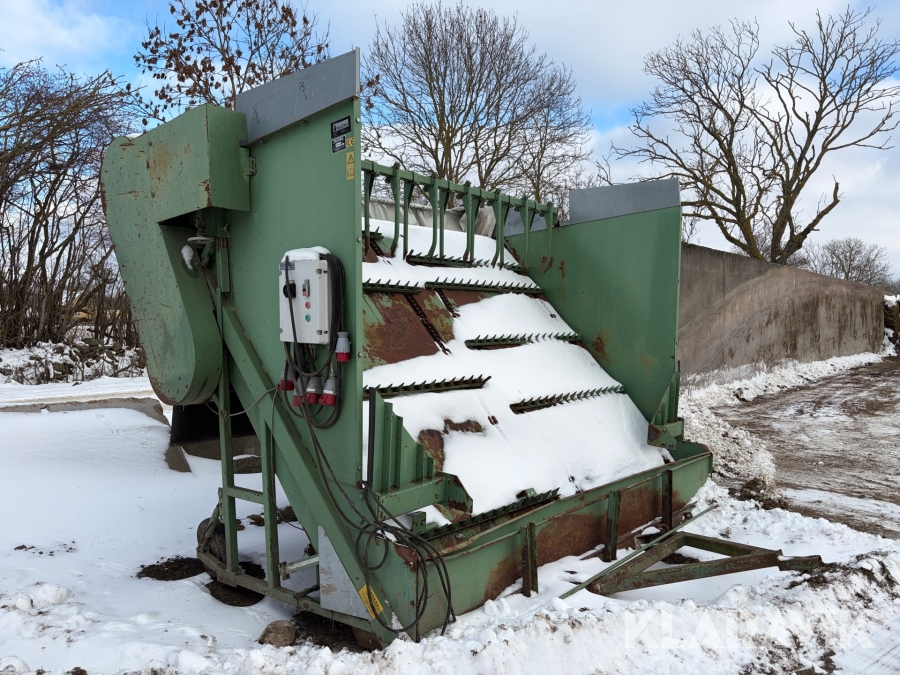 Avlastarbord Neuero DA 35 med inmatningsficka och transportband