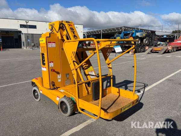Pelarlift Haulotte Star 10 med jibb