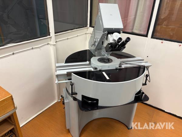 Mätmikroskåp Carl Zeiss med tillbehör