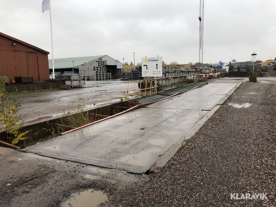 Fordonsvåg / lastbilsvåg 24 meter