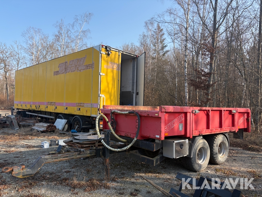 Tippvagn Waldung med fjärrkontroll