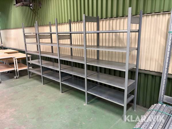 Lagerhyllor Constructor 150kg/hyllplan