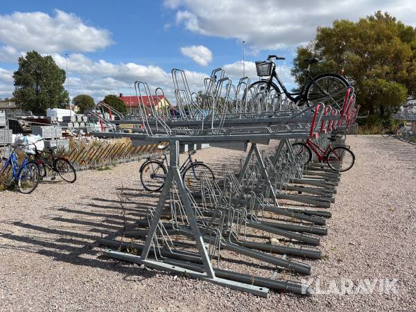 Cykelställ 8 st sektioner / 24 cyklar i varje sektion