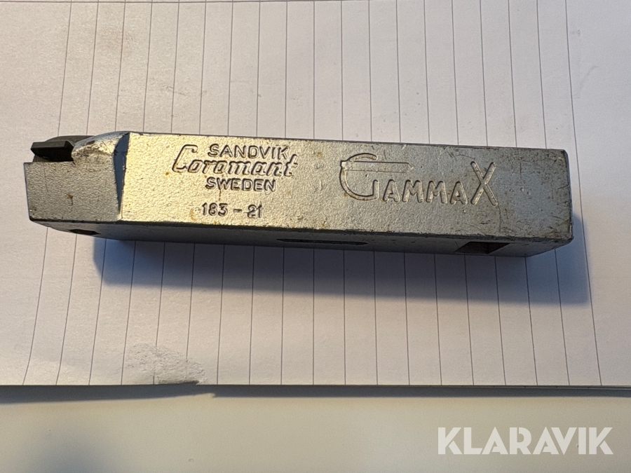 Svarvstål Sandvik Coromant Gammax 183-21