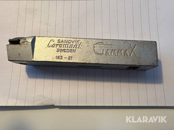 Svarvstål Sandvik Coromant Gammax 183-21