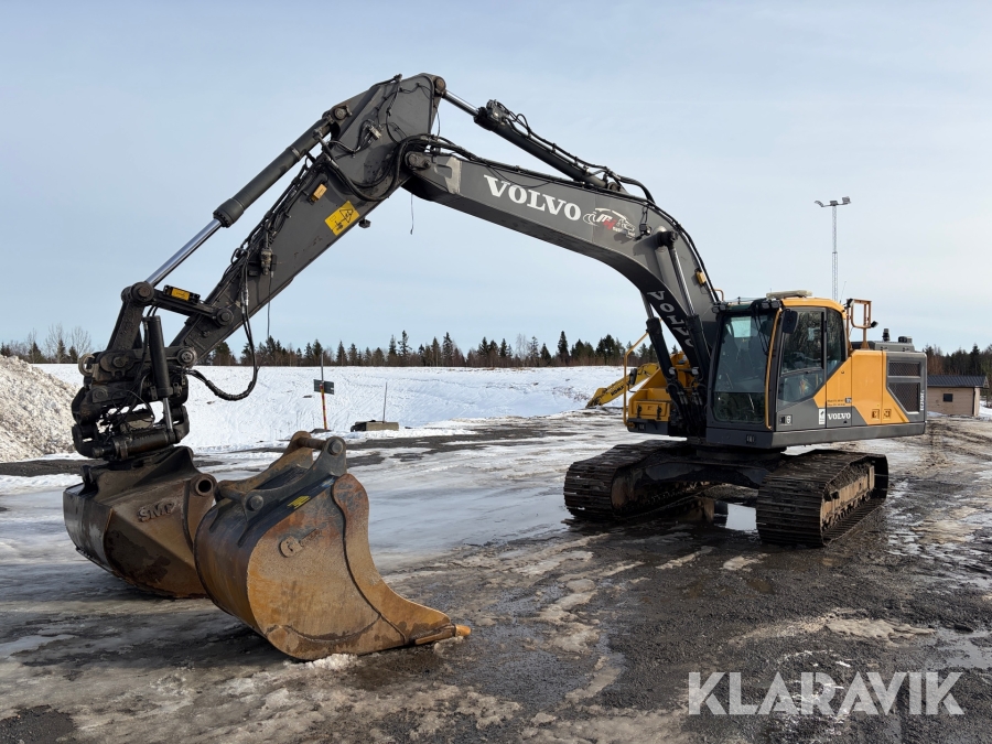Grävmaskin Volvo EC 250 EL tiltrotator