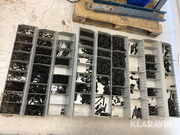 Skruvar, bultar och muttrar M3 - M16