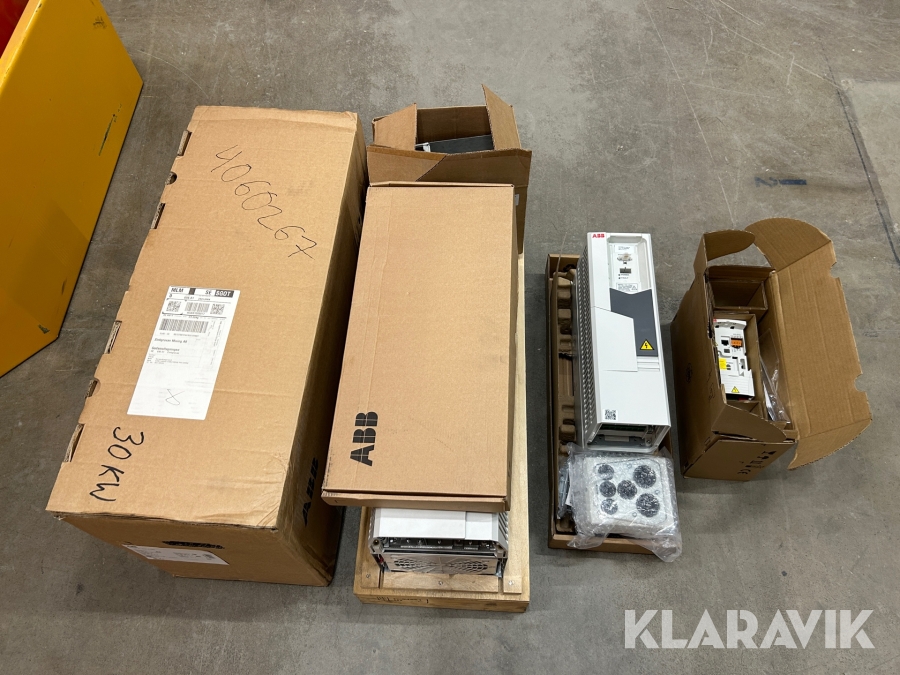 Frekvensomriktare ABB 4 st