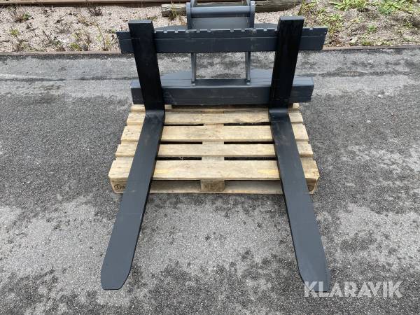 Gaffelställ för grävmaskin S60-fäste