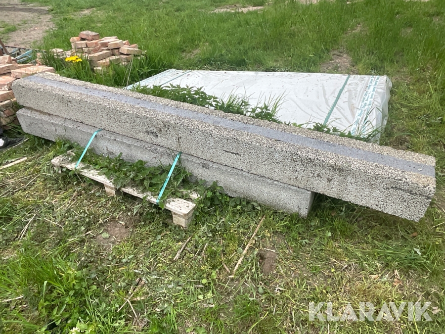 Isoblock balk Finja Exakt 290 x197x3000 samt 3 st Leca balk benders