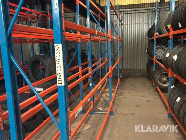 Däckställ EAB Alfa 18 hjulpar / 72 däck