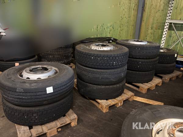 Parti lastbilsdäck 10st