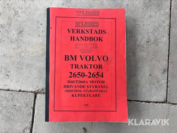 Verkstadshandbok Volvo BM 2650-2654