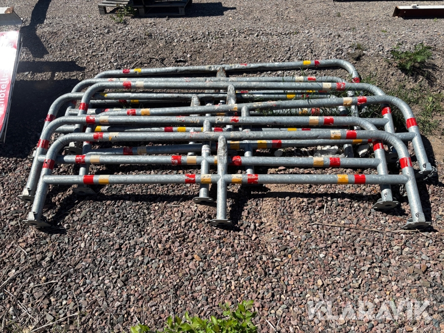Parkeringsbarriär 3.0m 9st