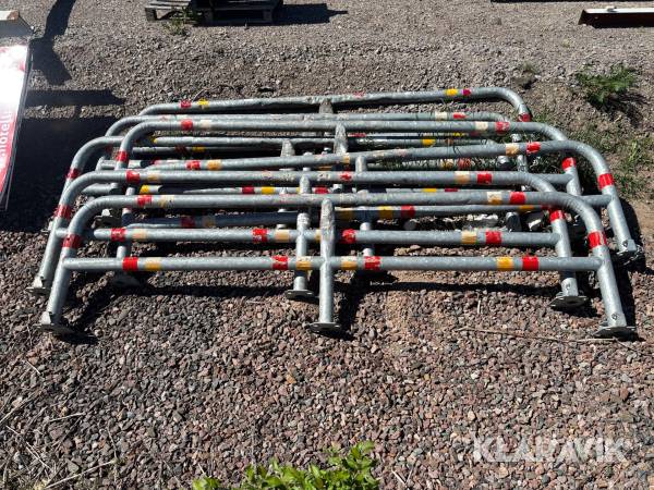 Parkeringsbarriär 3.0m 9st