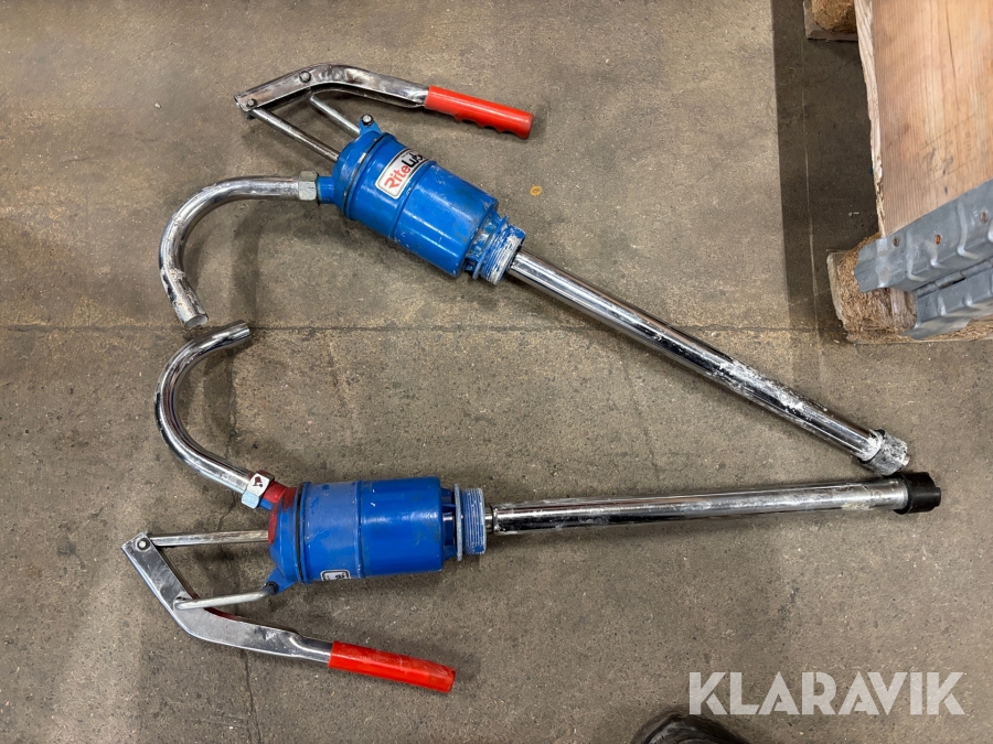 Handpumpar till fat Ritelube 2st