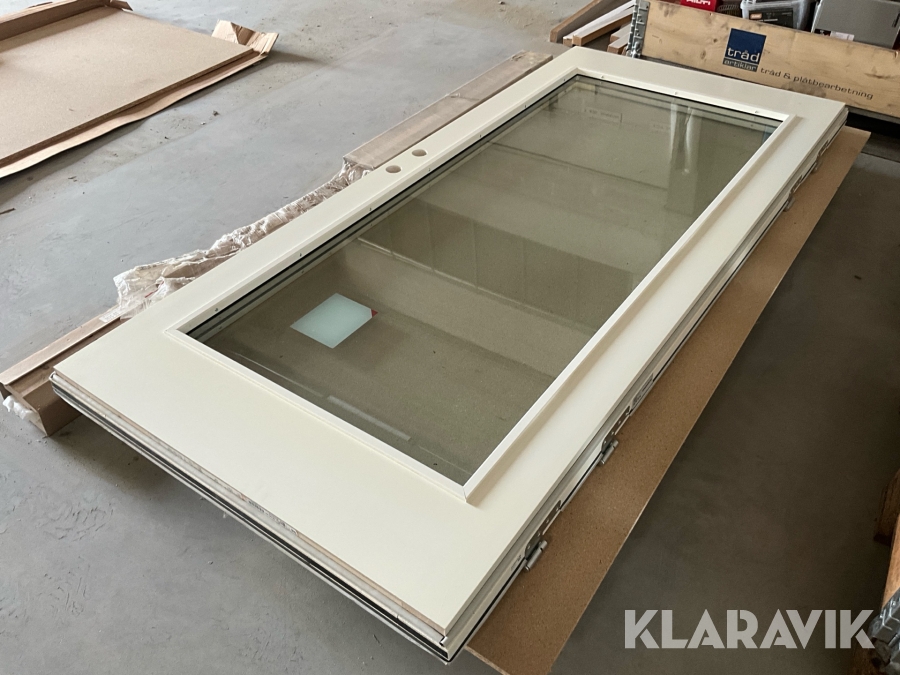 Ytterdörr Swedoor 10x21 massiv med karm