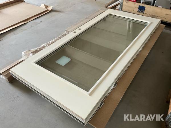 Ytterdörr Swedoor 10x21 massiv med karm