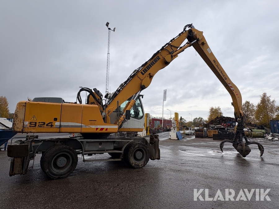 Grävmaskin / materialhanterare Liebherr A 924 C Litronic