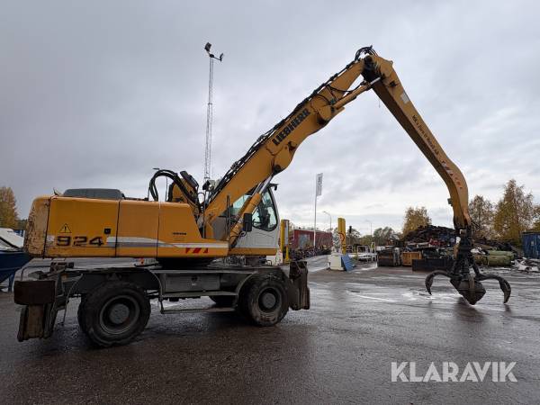 Grävmaskin / materialhanterare Liebherr A 924 C Litronic