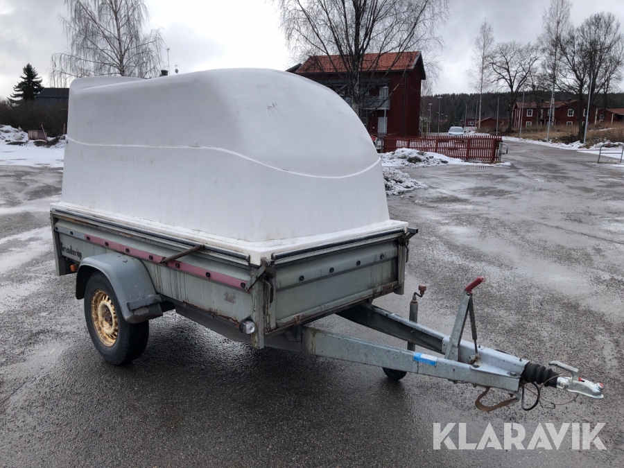 Släp Brenderup 88G med kåpa