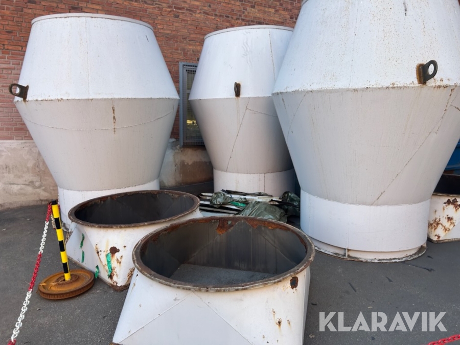 Ventilationskåpor 3st