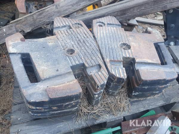 Frontvikter Valtra Valmet 6 st