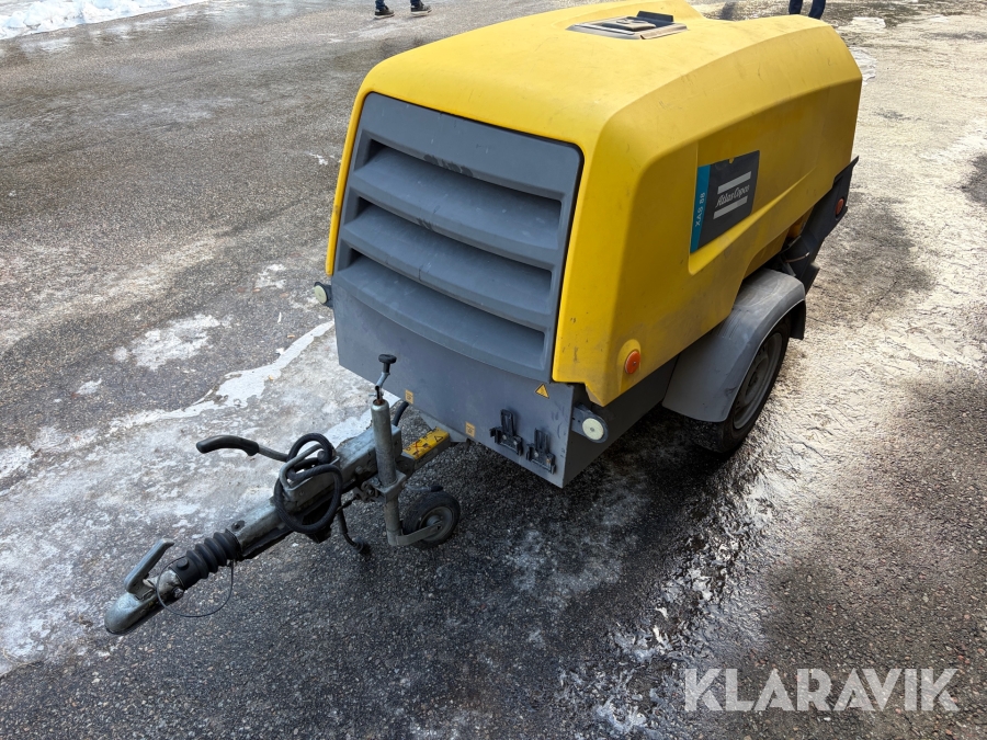 Släpvagnskompressor Atlas Copco XAS88