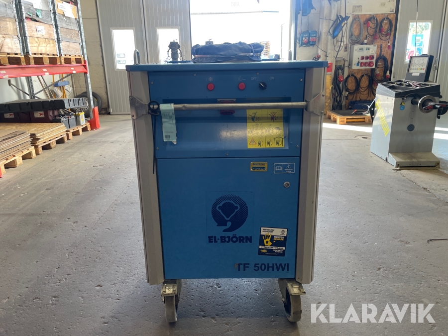 Hetvattenfläkt El-Björn TF50HWI