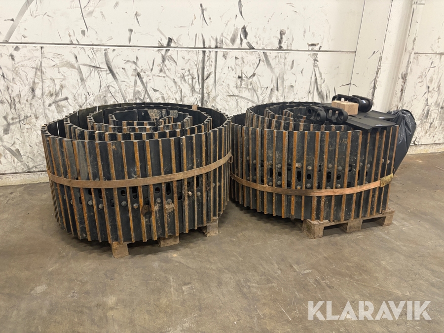 Band till grävmaskin 1 par