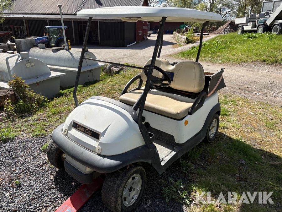 Golfbil Club Car Prec med flak