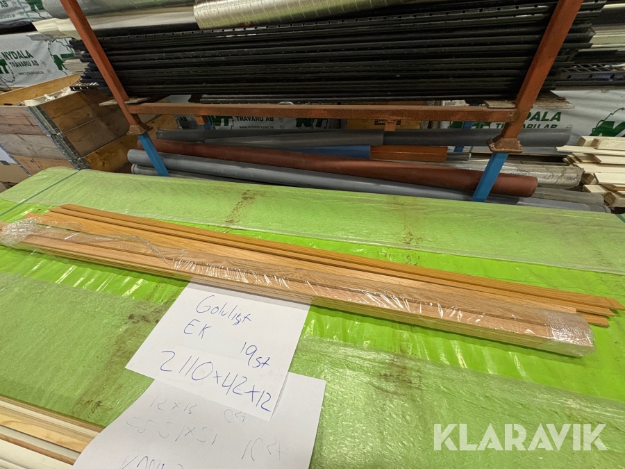 Golvlist Ek 19st 2110x42