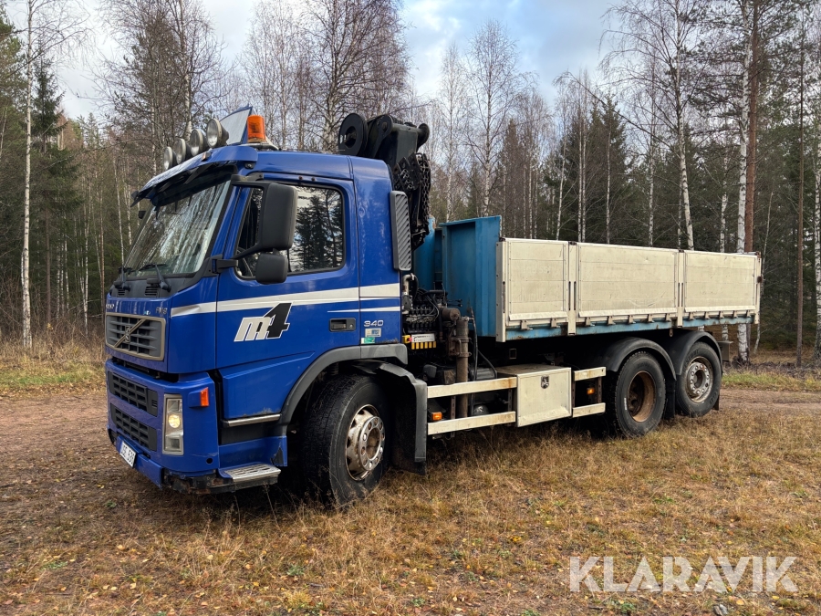 Kranbil Volvo FM9 340 6x2 med Laxå