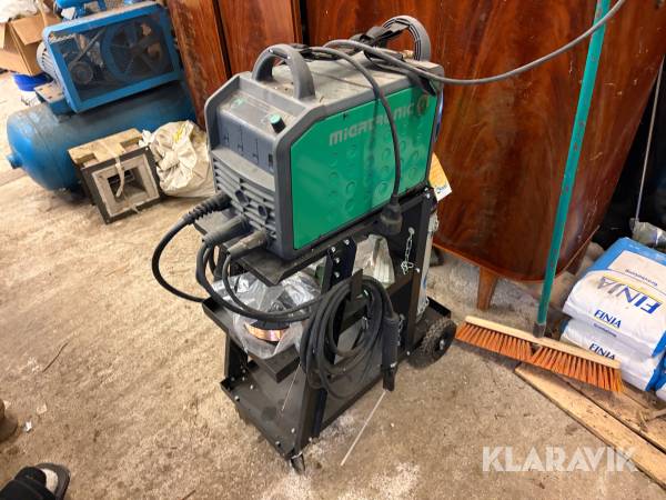 Svets Migatronic Rally mig 161i med vagn & tub