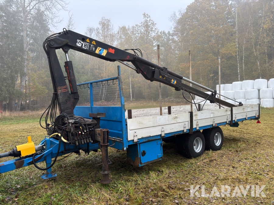 Kranvagn Metsjö Metamid 14 ton