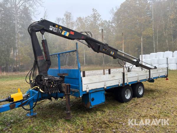 Kranvagn Metsjö Metamid 14 ton