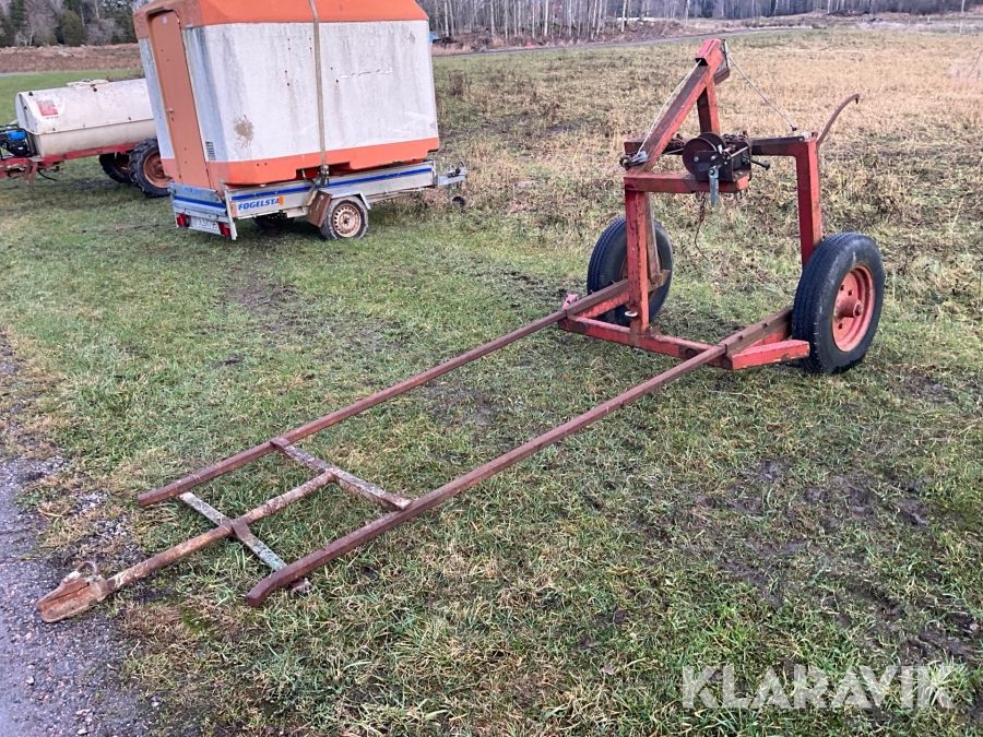 Lunningsvagn för häst och ATV